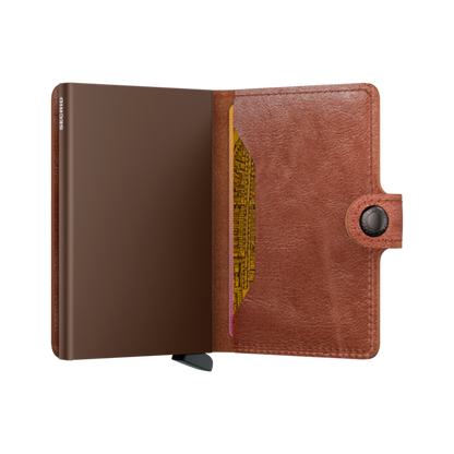 Mini wallet - Vintage cognac brown | Secrid - de inKijk