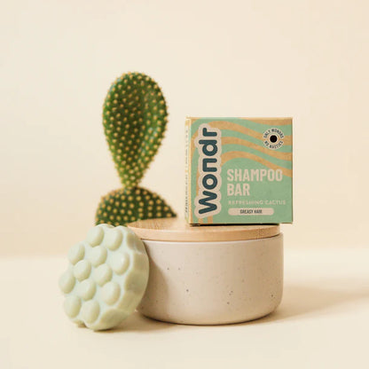 Refreshing cactus shampoo bar | Wondr Care - de inKijk