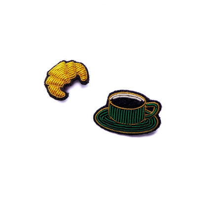 Broche - Coffee + Croissant | Macon et Lesquoy