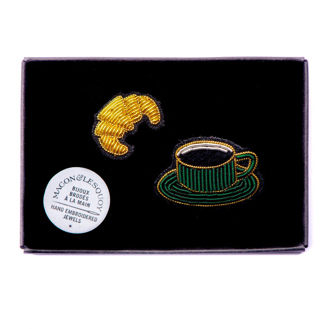 Broche - Coffee + Croissant | Macon et Lesquoy