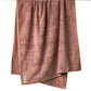 Naram bath towel - camel & ultramarine | Bongusta - de inKijk