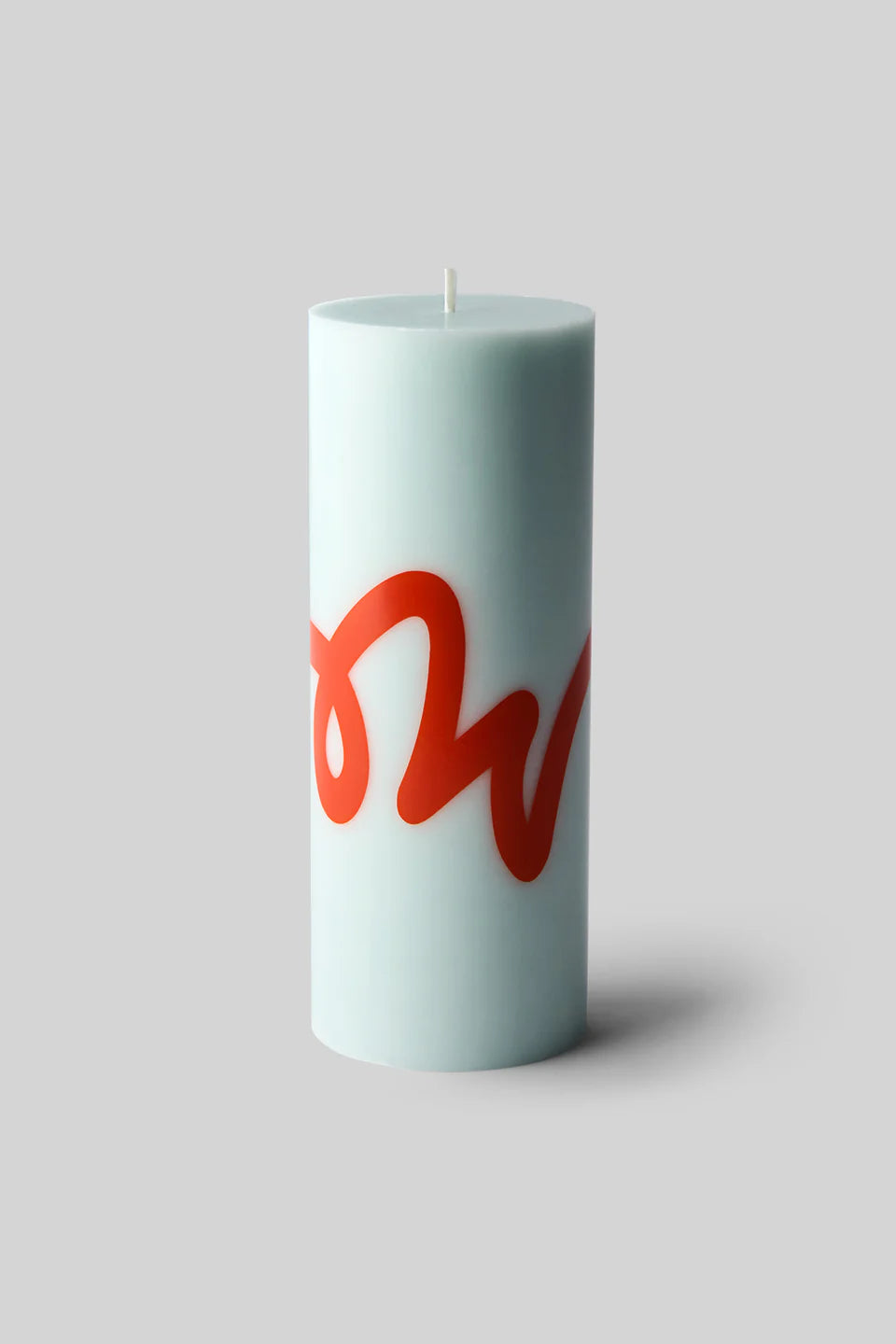 Pillar Candle - Mint/Red | Studio About