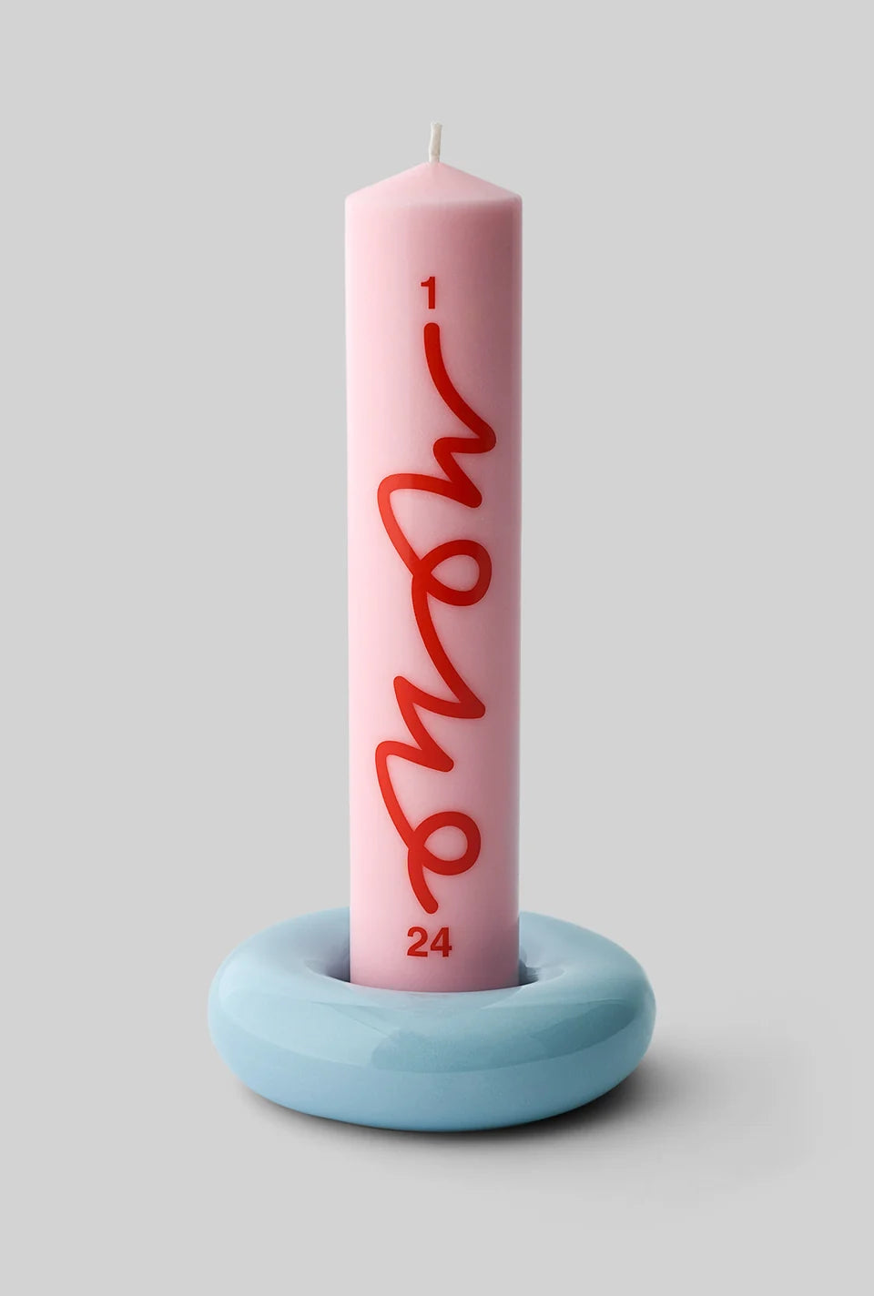 Bob Candle Holder - Medium - Light Blue | Studio About