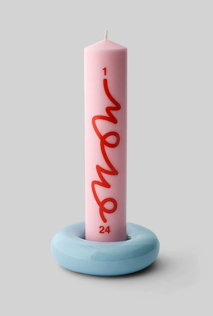 Bob Candle Holder - Medium - Light Blue | Studio About