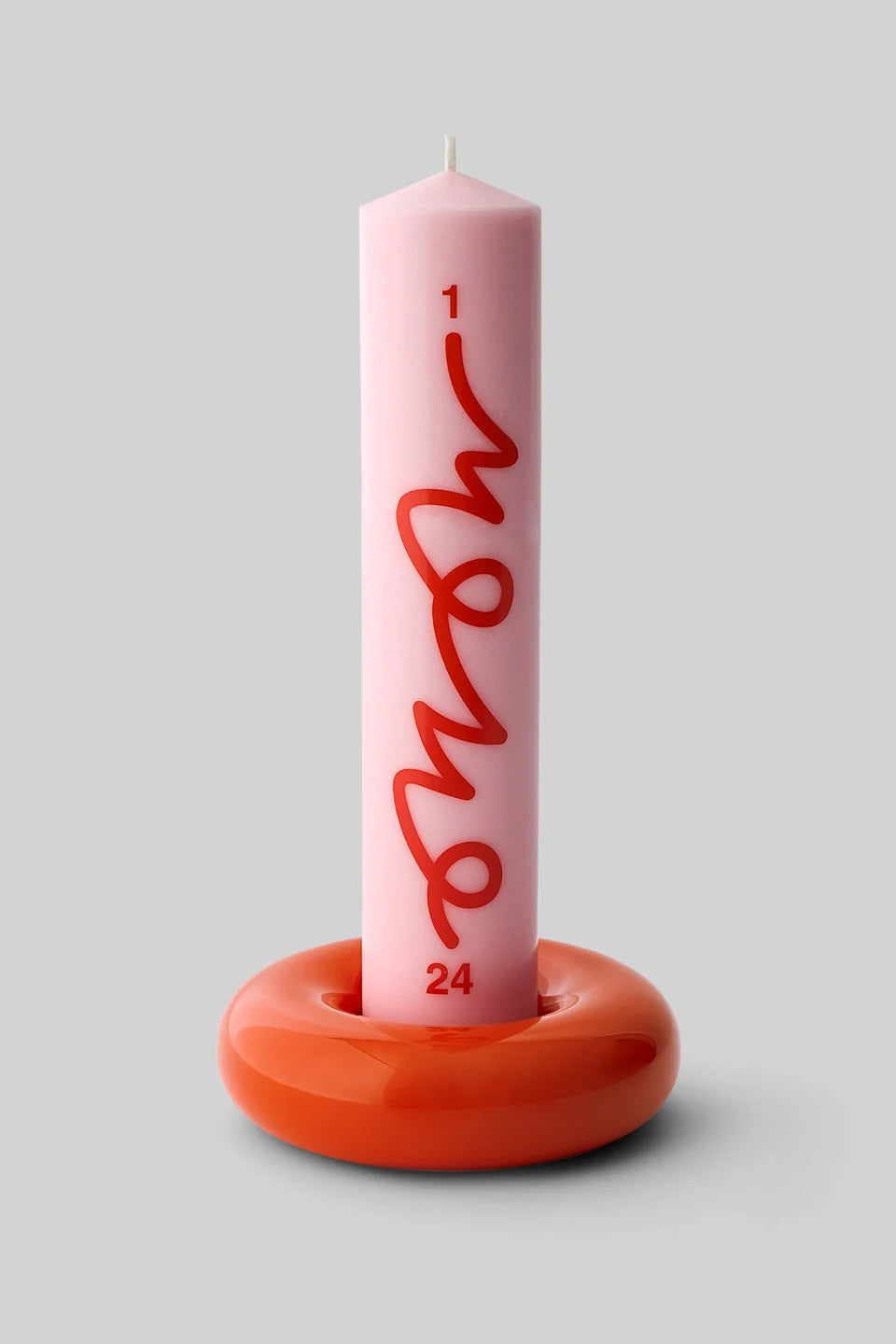Bob Candle Holder - Medium - Orange | Studio About