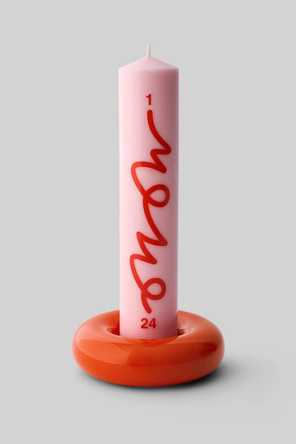 Bob Candle Holder - Medium - Orange | Studio About