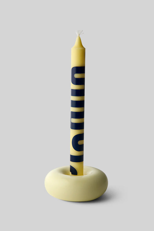 Bob Candle Holder - Small - Yellow | Studio About