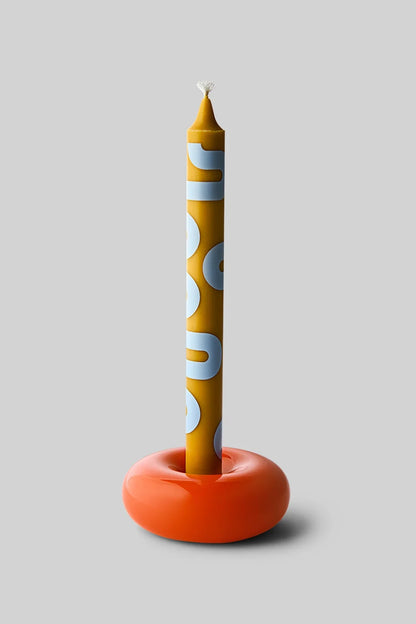 Bob Candle Holder - Small - Orange | Studio About