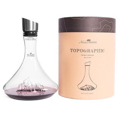 Wine decanter - Mont Blanc | Alaskan Maker