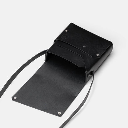 M Bag - Black - Full-grain Leather | LEMUR