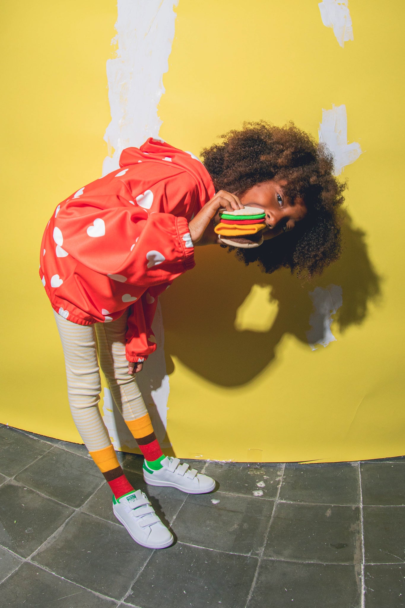 Kids Socks - cheese burger | Eat my socks - de inKijk