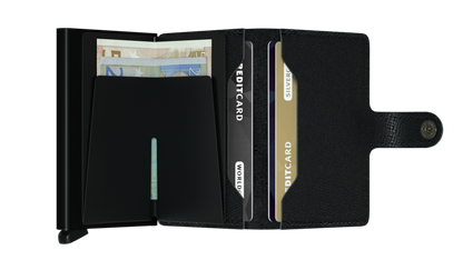 Mini wallet - Crisple black | Secrid - de inKijk