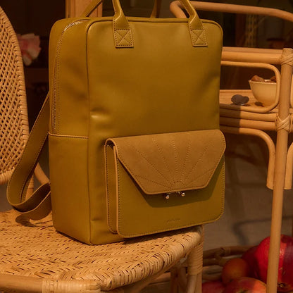 Backpack - ton sur ton - costa green | Sticky Sis - de inKijk