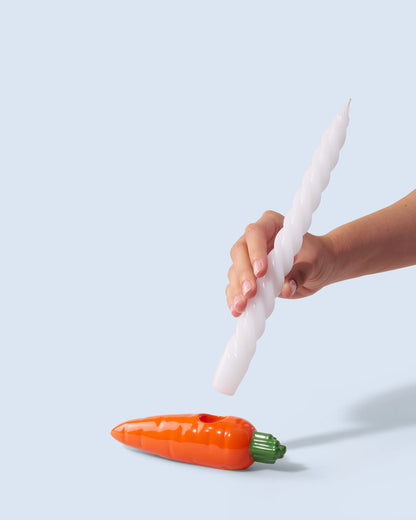 Candle Holder Carrot | Fluid market