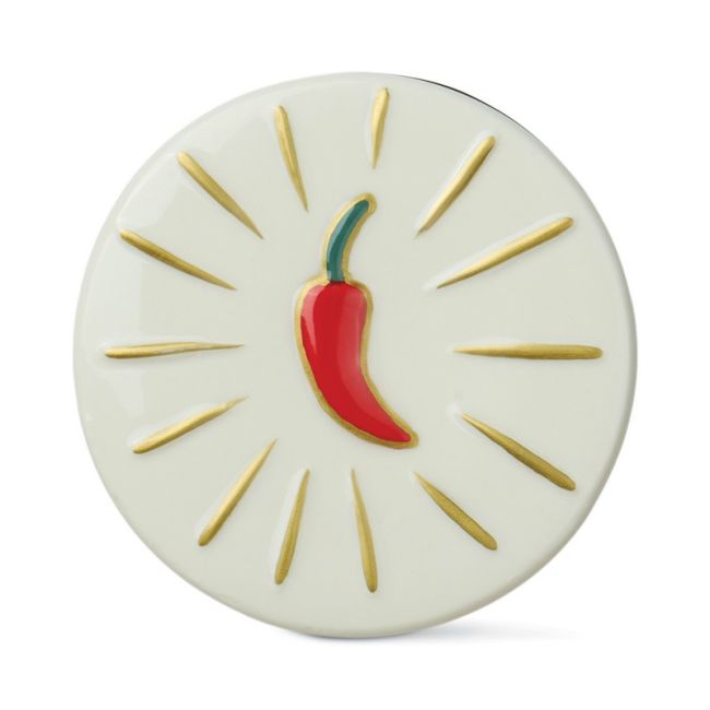 Charmed Green Glass Candle with Chili Lid - Chili Pepper & Mango | Paddywax