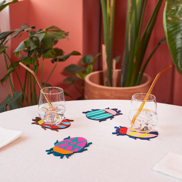 Coasters - The Beetles - 4 pcs. | Balvi