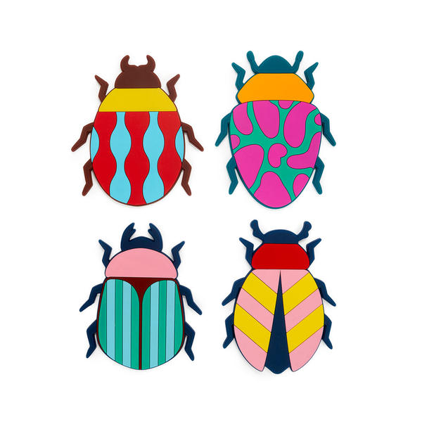Coasters - The Beetles - 4 pcs. | Balvi