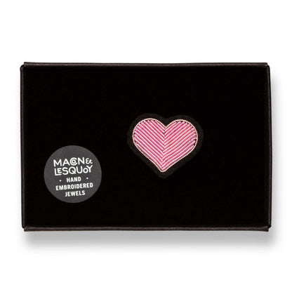 Broche - Pink Heart | Macon et Lesquoy