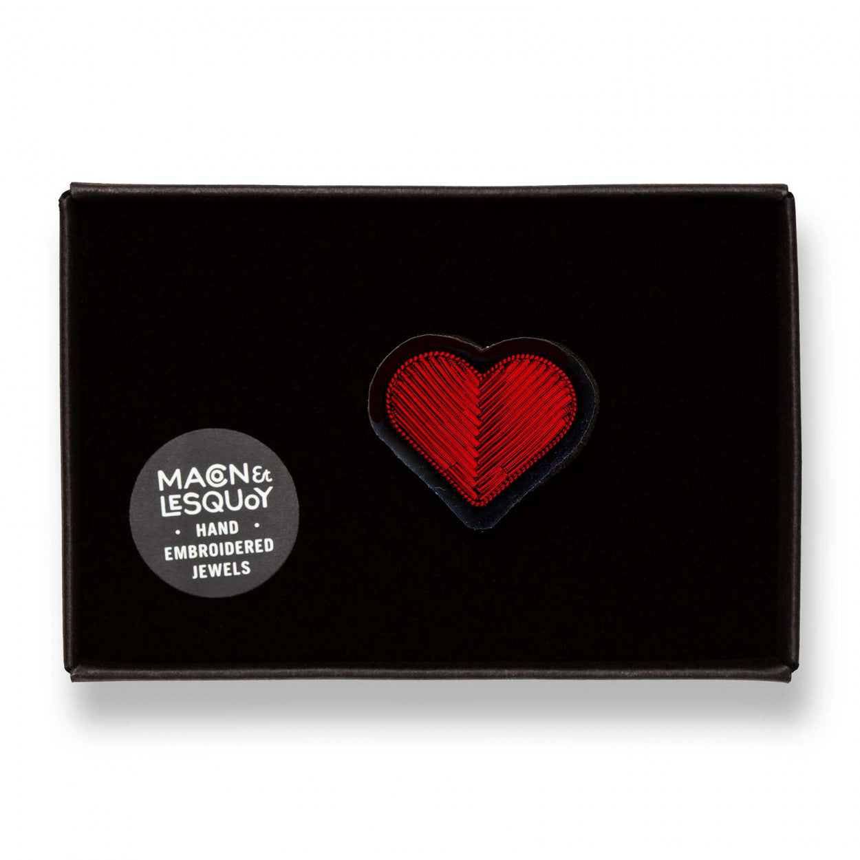 Broche - Red Heart | Macon et Lesquoy