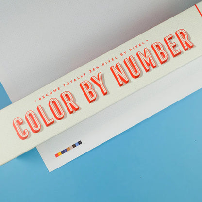 XL-pixelposter - color by number | Stratier - de inKijk