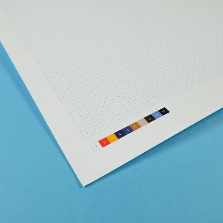 XL-pixelposter - color by number | Stratier - de inKijk