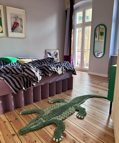 Coolio Crocodile Rug - Large | Doing Goods