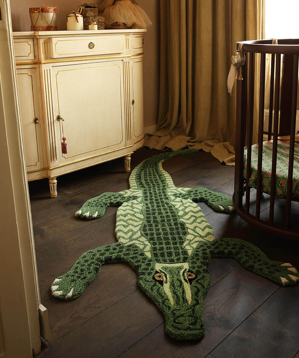 Coolio Crocodile Rug - Large | Doing Goods