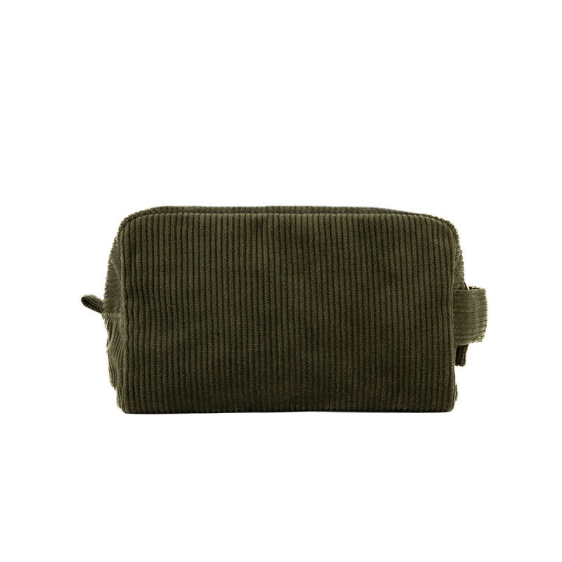 Toiletry bag corduroy willow - khaki | Alaskan Maker - de inKijk