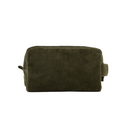 Toiletry bag corduroy willow - khaki | Alaskan Maker - de inKijk
