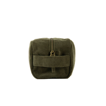Toiletry bag corduroy willow - khaki | Alaskan Maker - de inKijk