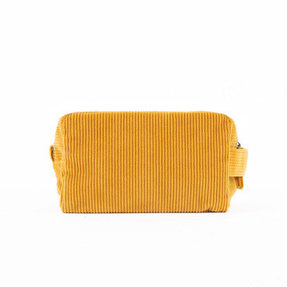 Toiletry bag corduroy willow - mustard | Alaskan Maker