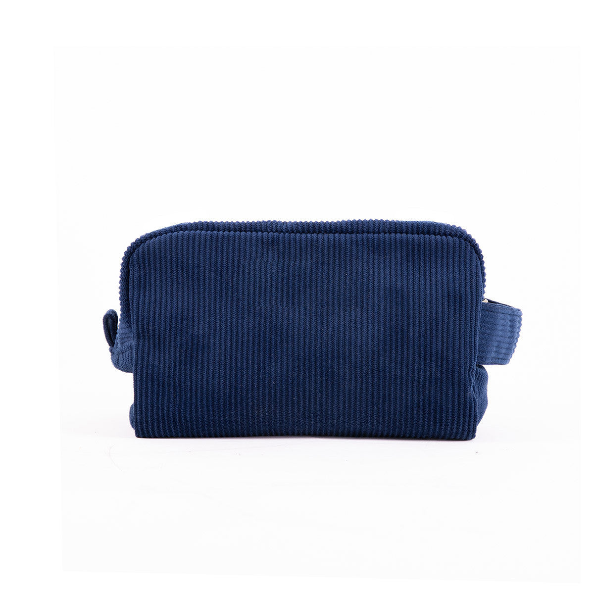 Toiletry bag corduroy willow - navy blue | Alaskan Maker