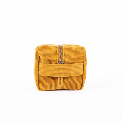 Toiletry bag corduroy willow - mustard | Alaskan Maker
