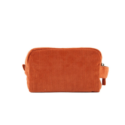 Toiletry bag corduroy willow - rust | Alaskan Maker - de inKijk