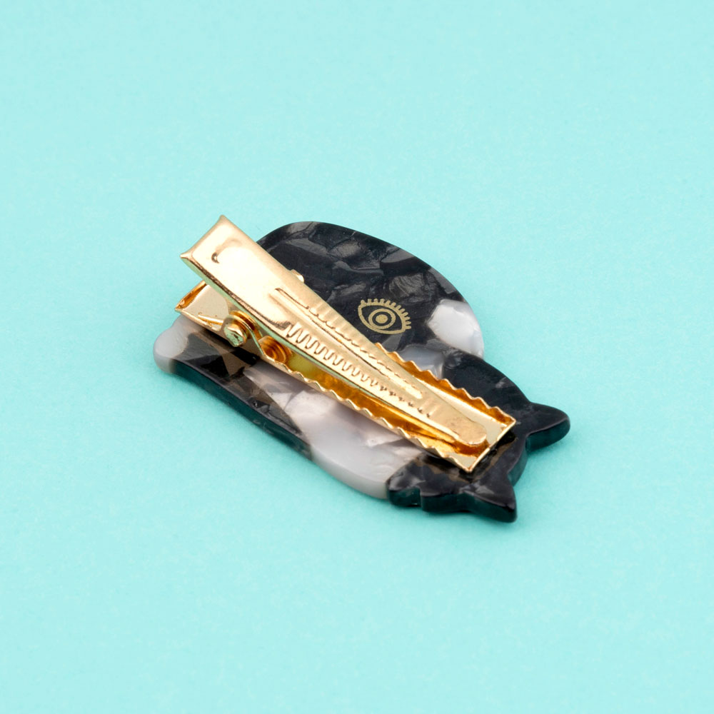 Black& White Cat - Hair Clip | Coucou Suzette