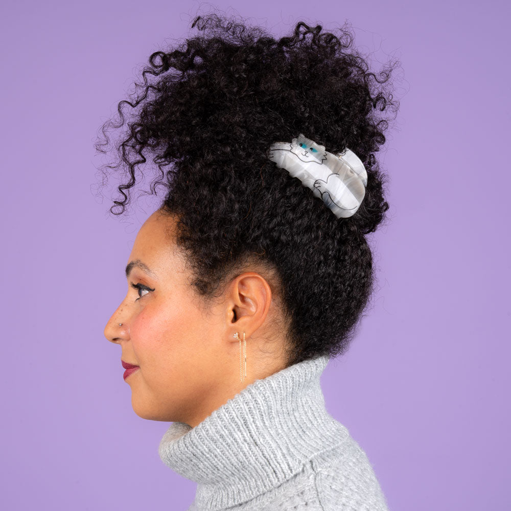 Grey Cat - hair claw | Coucou Suzette