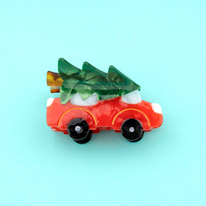 Christmas Car - hair claw | Coucou Suzette