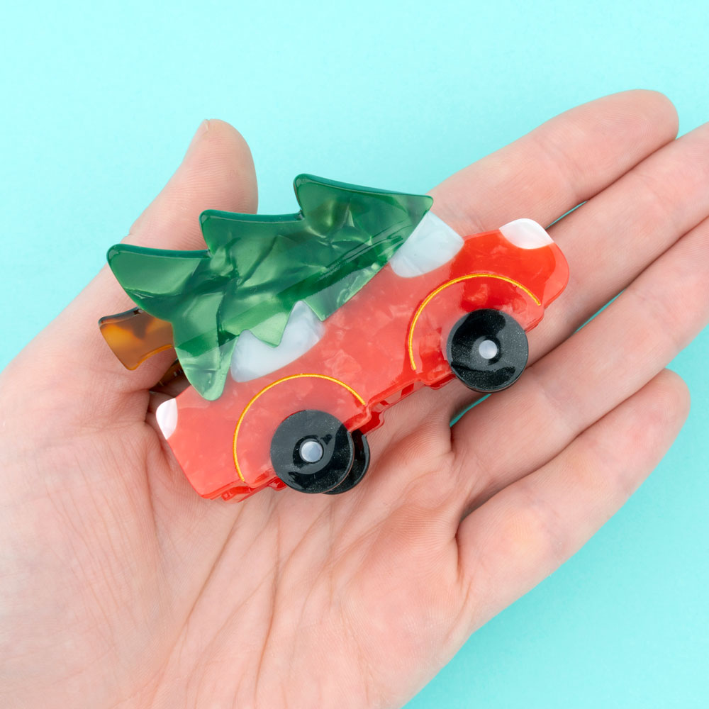 Christmas Car - hair claw | Coucou Suzette
