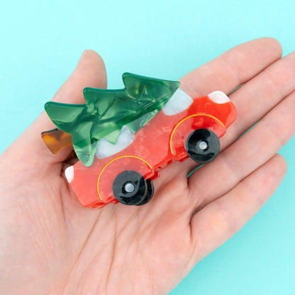 Christmas Car - hair claw | Coucou Suzette