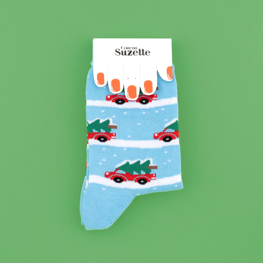 Christmas Car socks | Coucou Suzette
