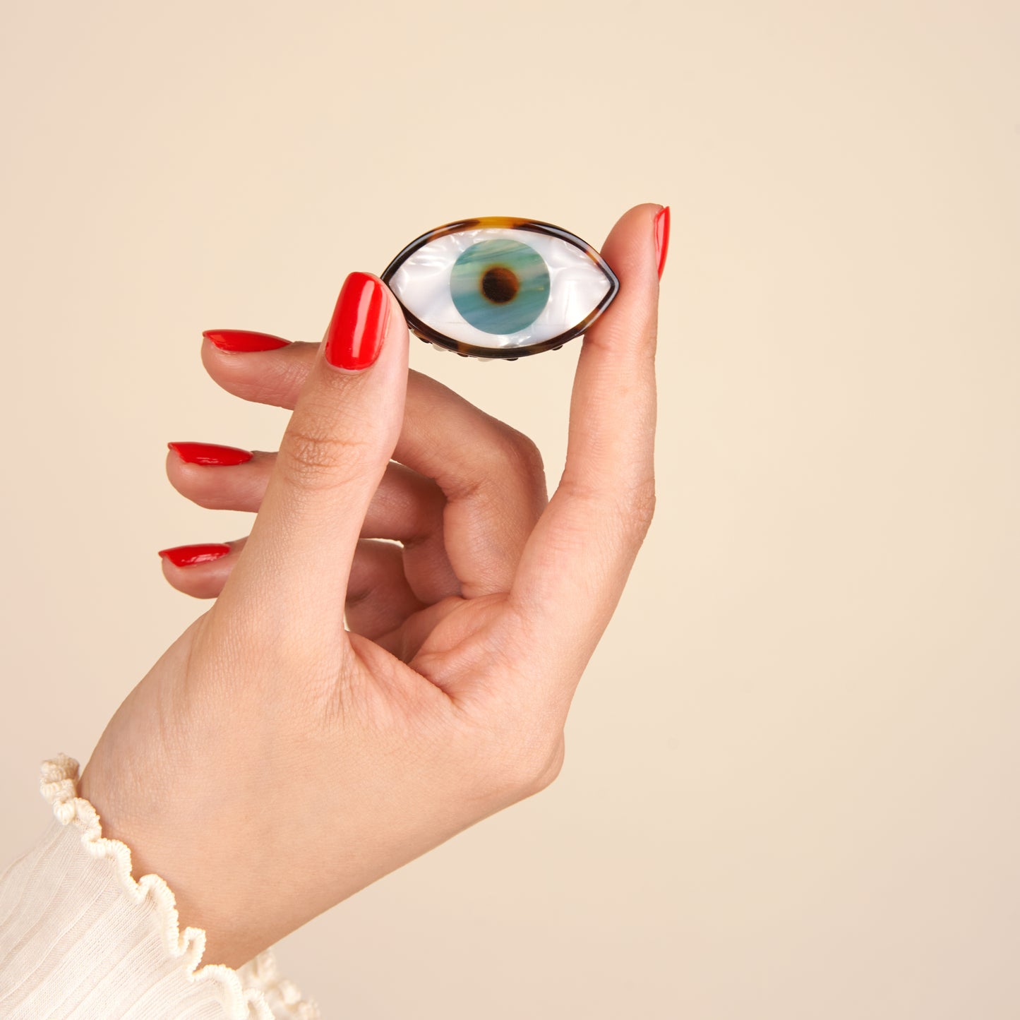 Blue eye - mini hair claw | Coucou Suzette
