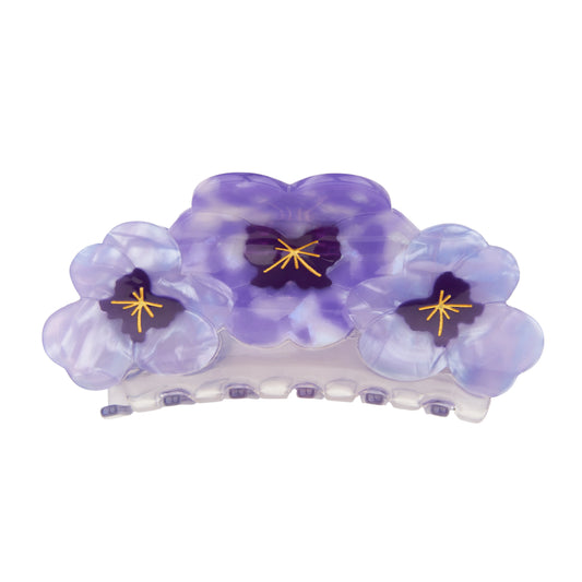 Trio Pansies - hair claw | Coucou Suzette