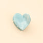 Blue heart mini hair clip - coucou suzette