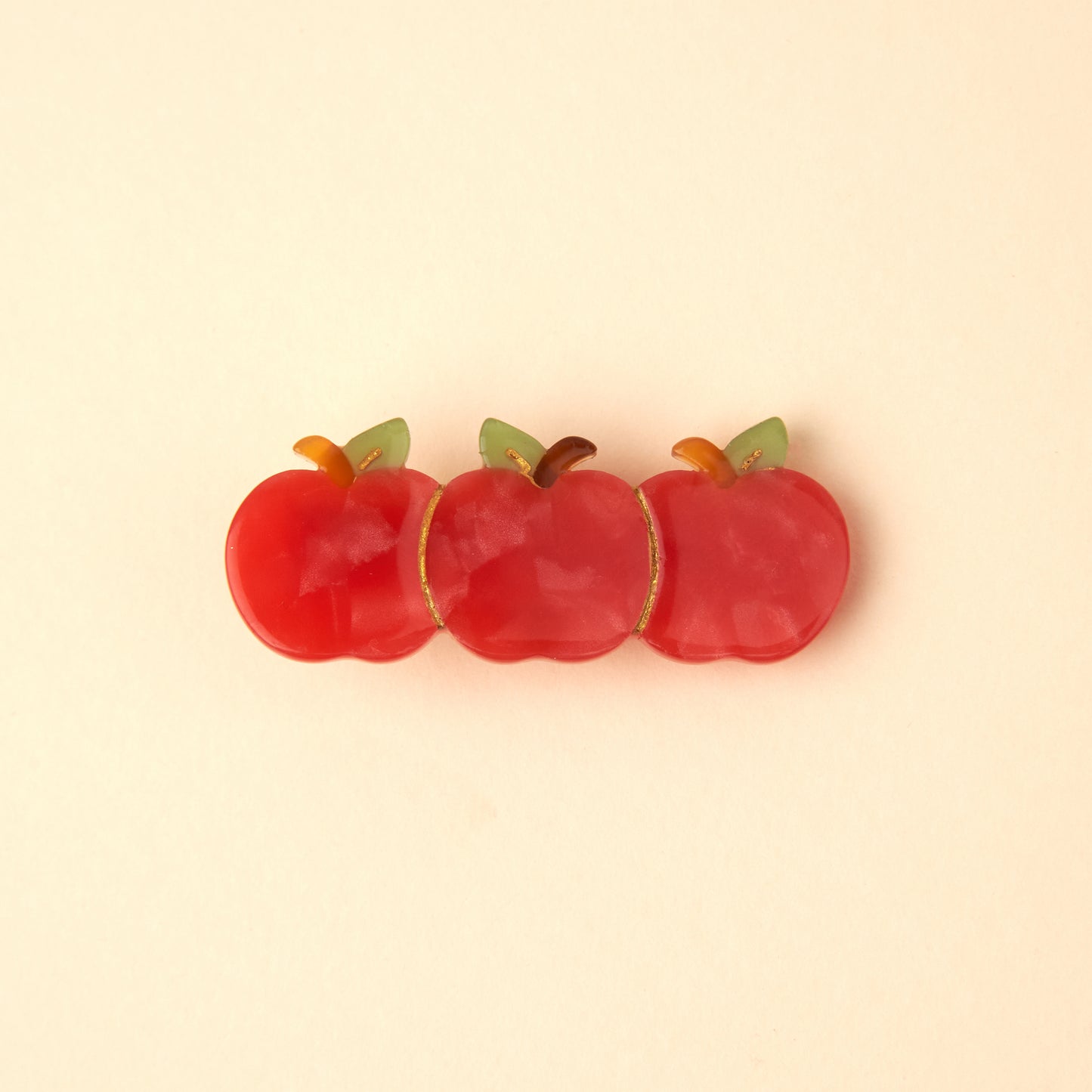 Red Apple - Hair Clip | Coucou Suzette