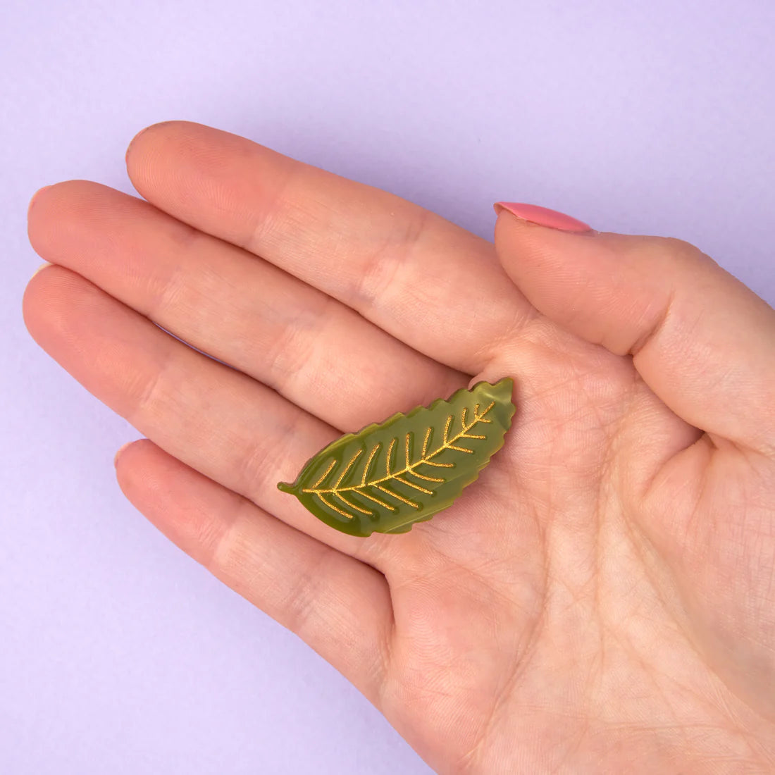Chestnut leaf - hair clip | Coucou Suzette - de inKijk