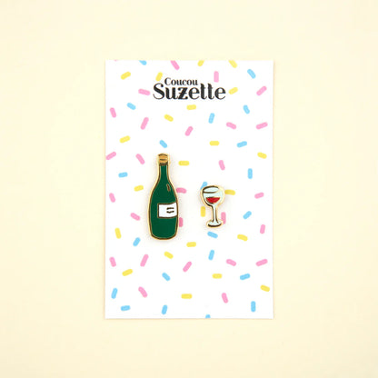 Wine pins set | Coucou Suzette