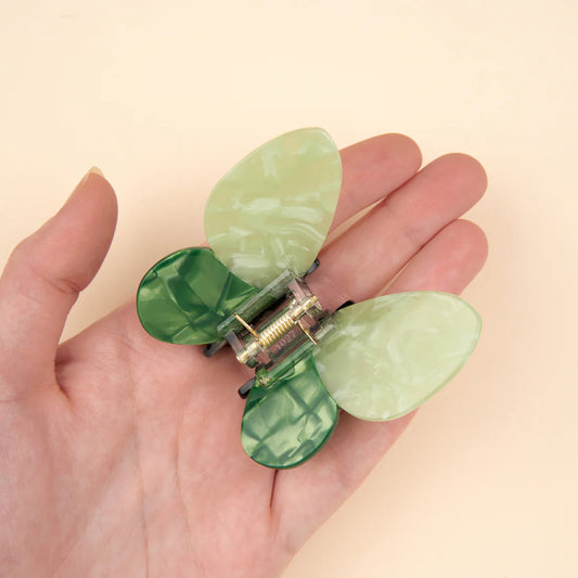 Green butterfly hair claw | Coucou Suzette