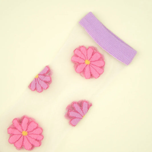 Cosmos Sheer Socks | Coucou Suzette