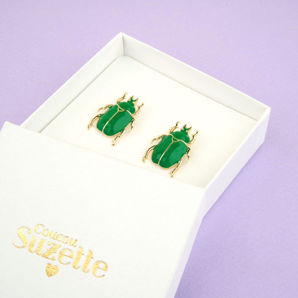 Beetle earrings | Coucou Suzette