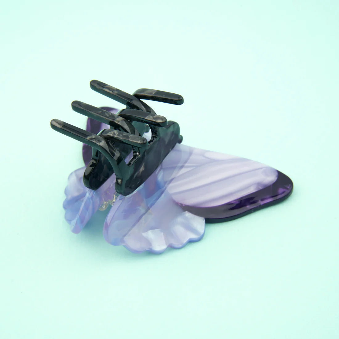 Purple butterfly hair claw - coucou suzette